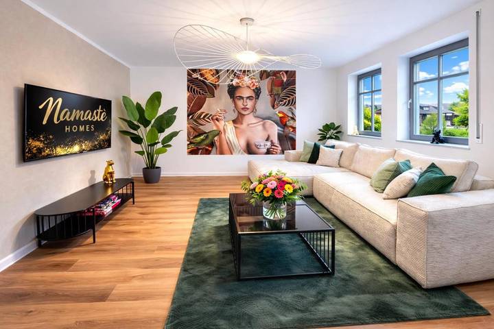 Ferienwohnung für 6 Personen, mit Ausblick und Terrasse in Bad Windsheim - 2