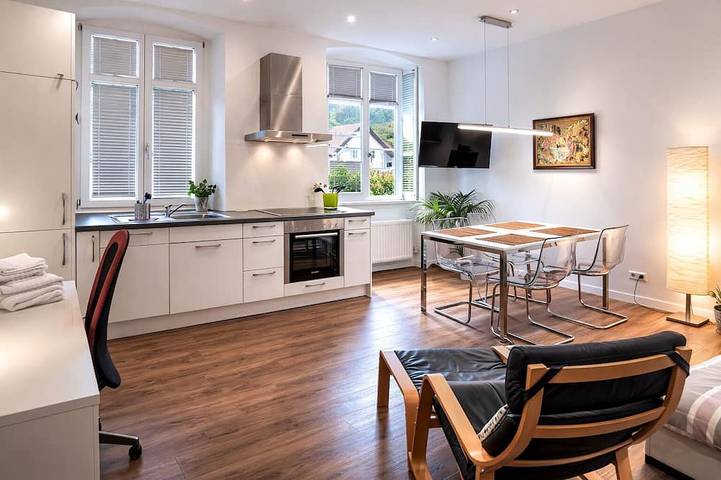 Appartement de vacances pour 2 personnes, avec Terrasse et Jardin dans Klettgau