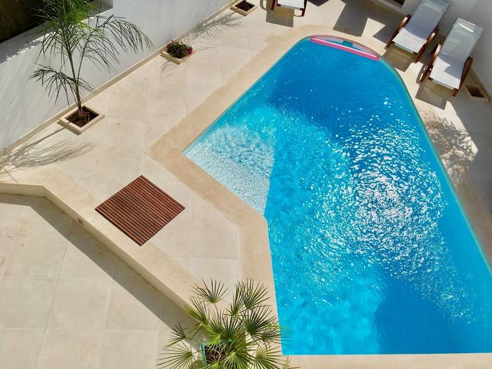 Chalet für 3 Personen, mit Balkon und Pool sowie Garten in Santanyí - 4