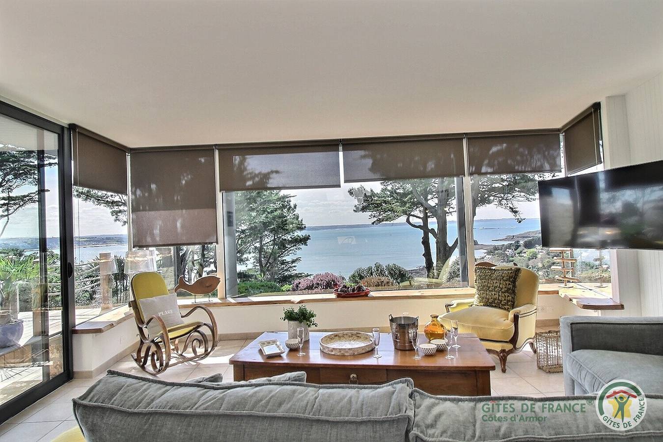 Villa Caroline in Trébeurden, Rosa Granitküste