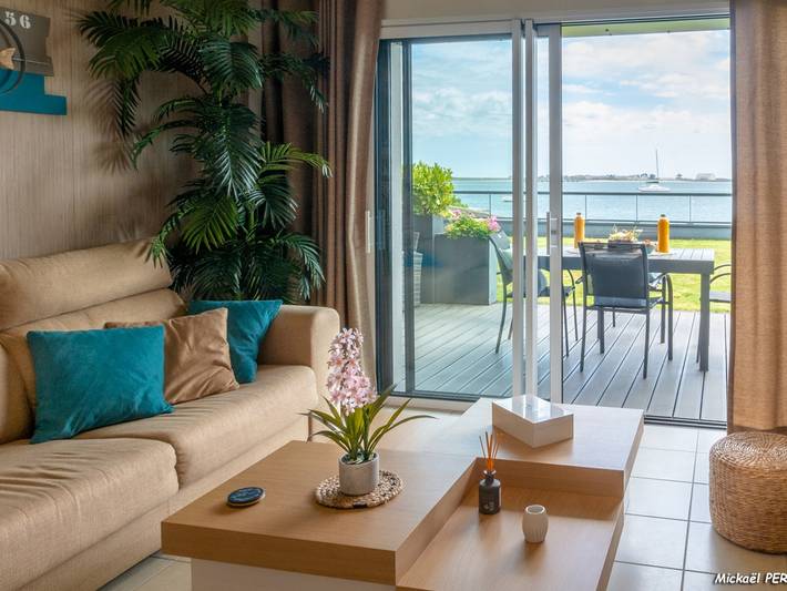 Location de vacances pour 4 personnes, avec Terrasse à Port-Louis