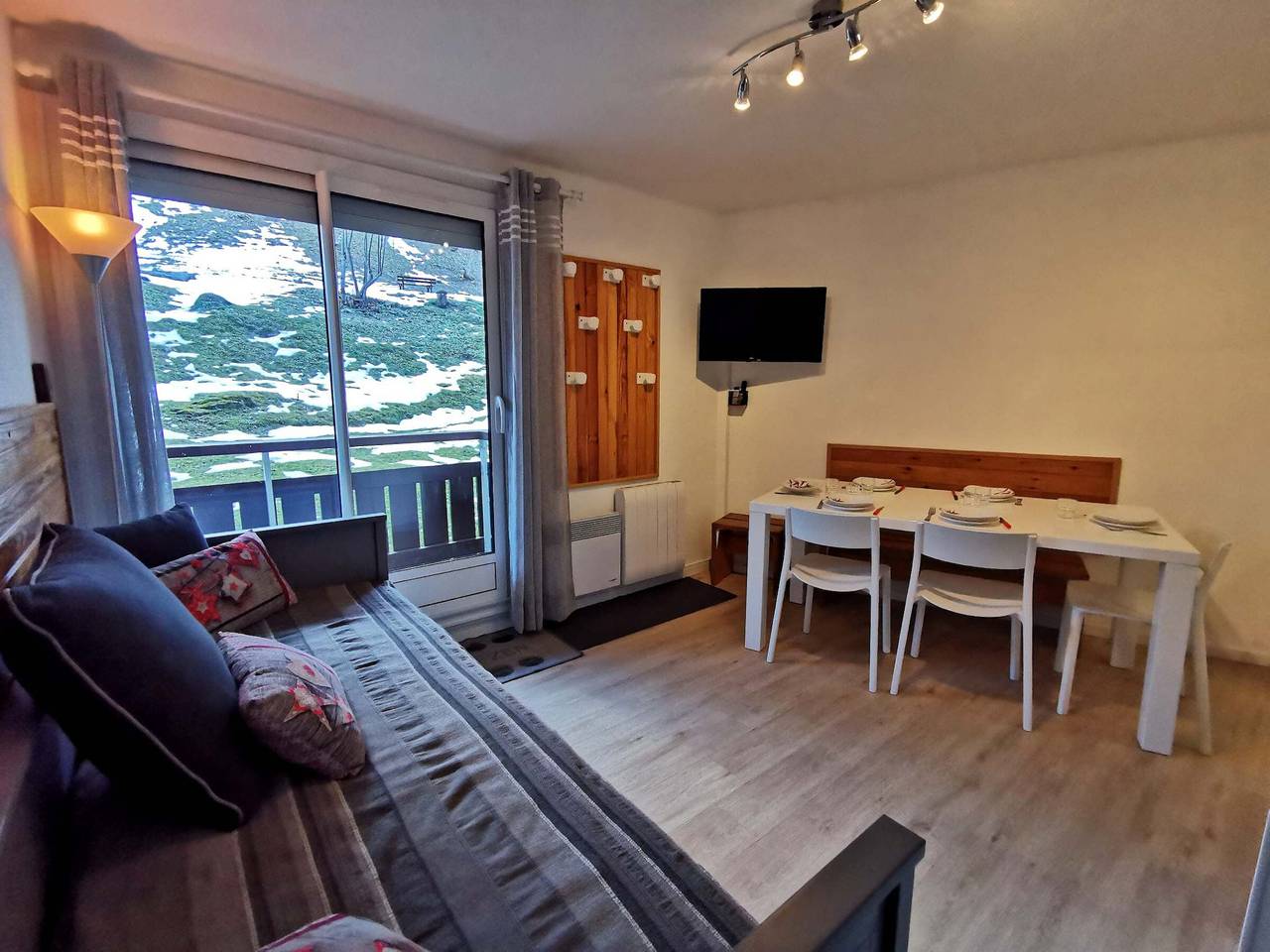 Appartement entier, Charmant 2 Pièces Cabine, Proche Pistes, Balcon, Cuisine Équipée, Idéal Famille - Les Adrets in Prapoutel, Les Adrets