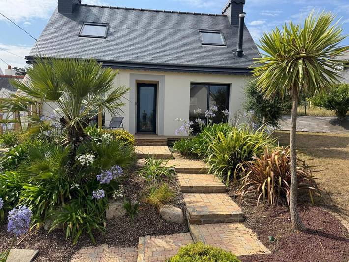 Location de vacances pour 6 personnes, avec Terrasse ainsi que Jardin et Vue dans Plage du Royau