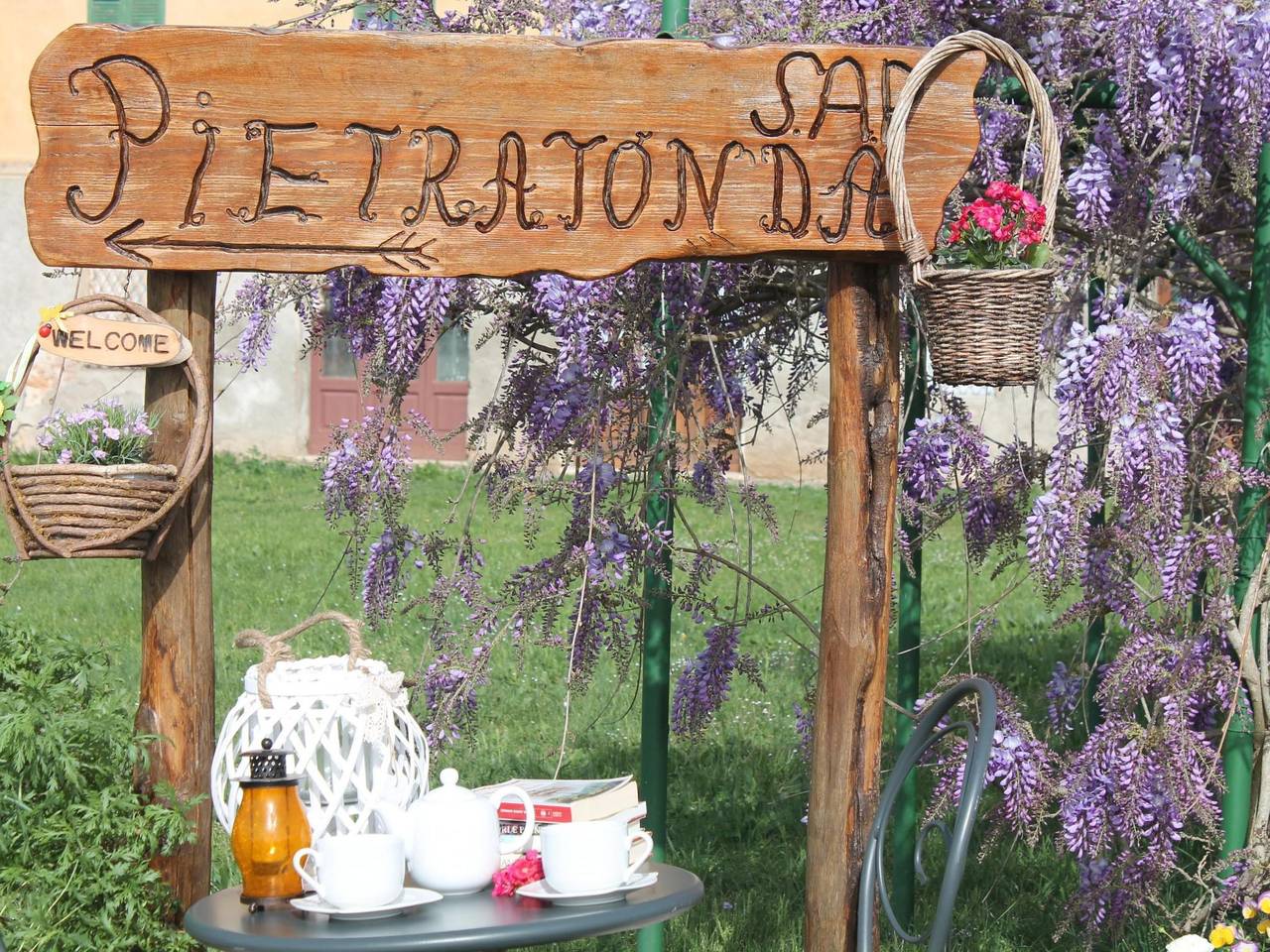 Haus in Civitella Paganico mit möbliertem Garten in Civitella Paganico, Grosseto Provinz