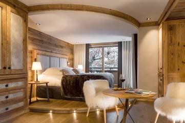 Hôtel pour 2 personnes, avec sauna et terrasse dans Courchevel 1300 (Le Praz)