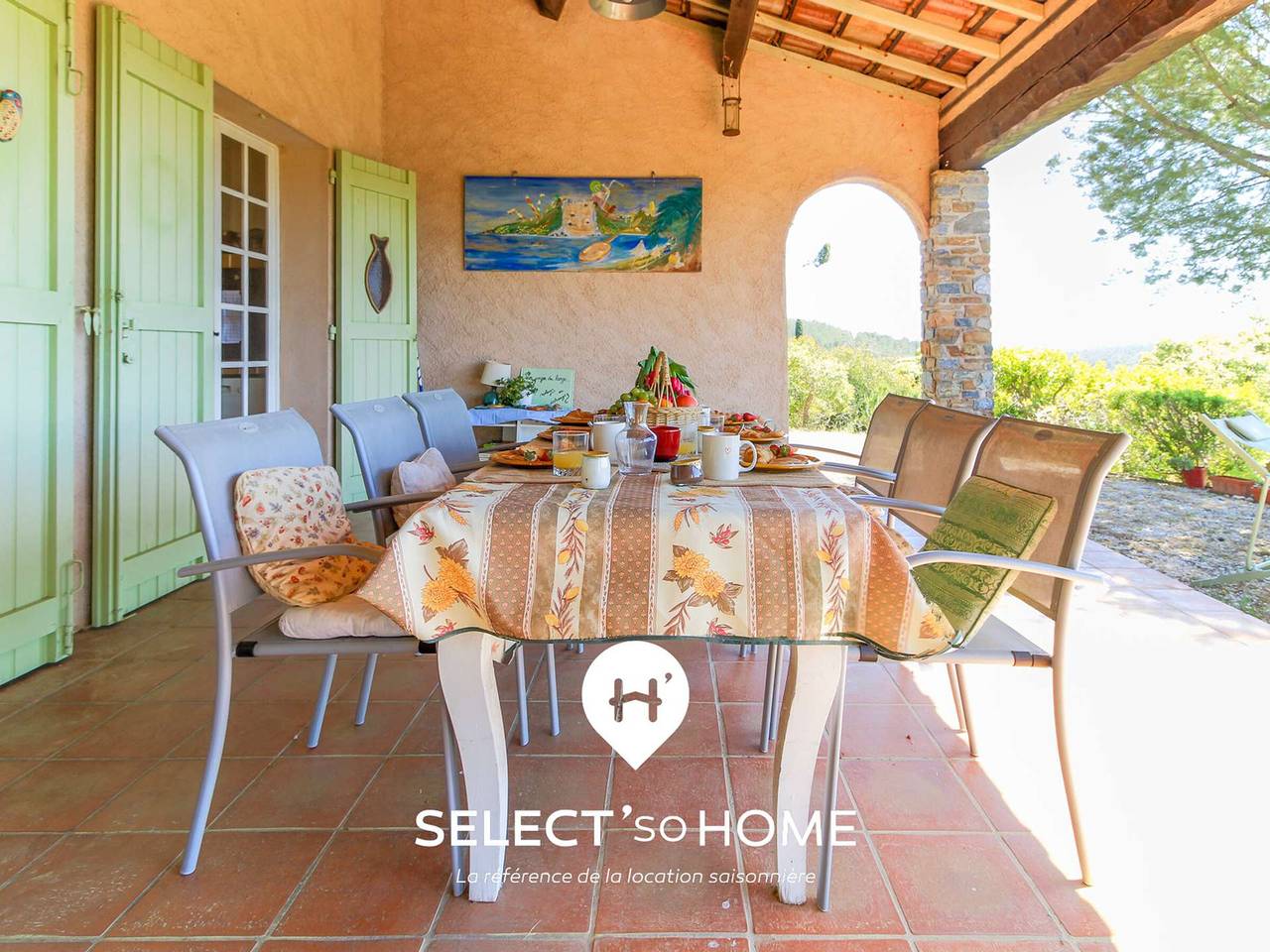 Bastide sea and lake view - 6 guests in Bormes-les-Mimosas, Nationaal park Port-Cros