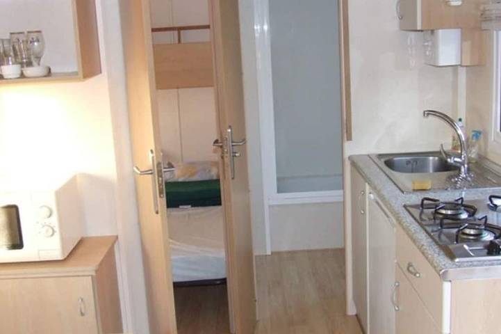 Mobilheim für 5 Personen mit Charme Terrasse in Saint-Pée-sur-Nivelle, Bayonne und Umgebung