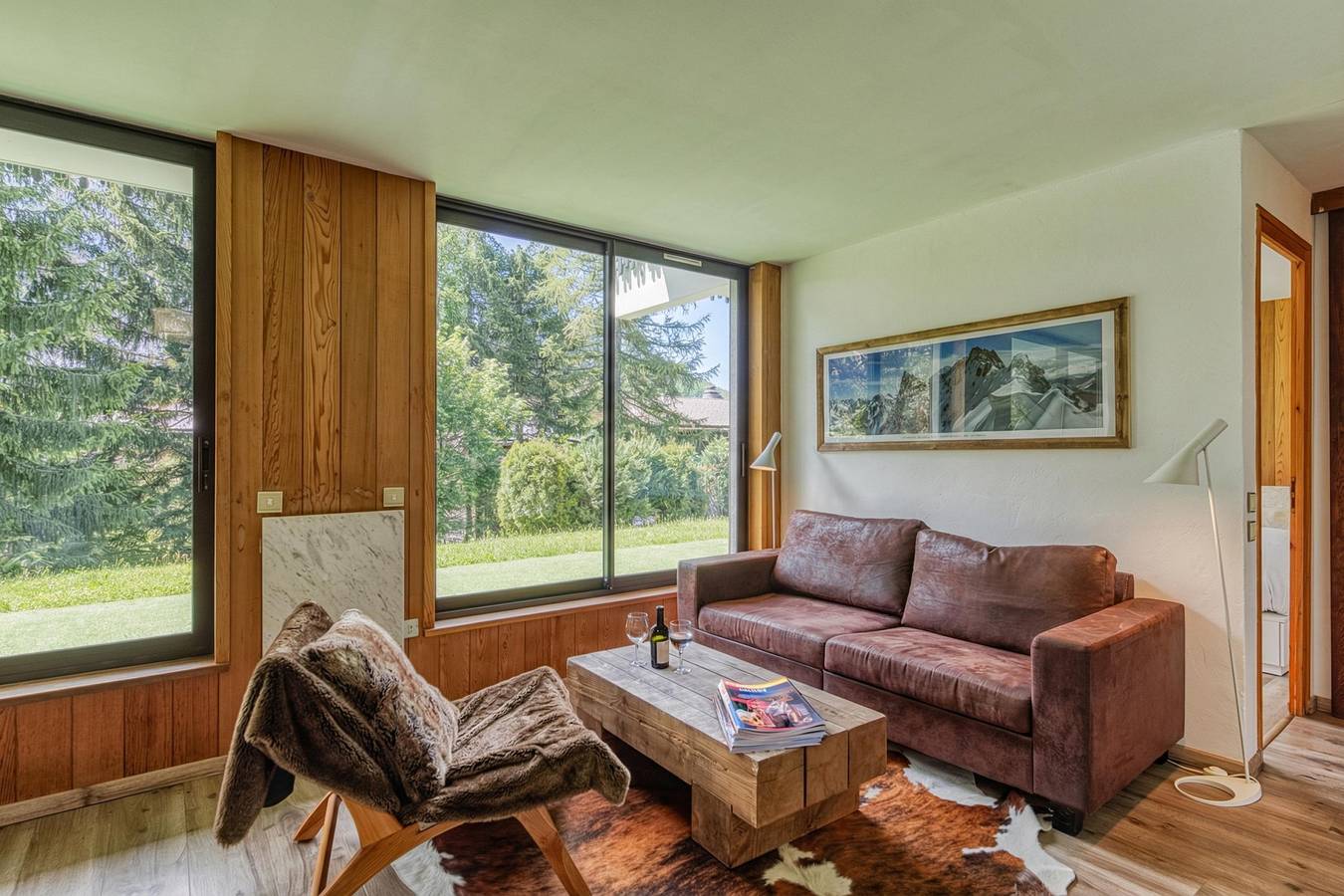 Appartement entier, Residence Montana Garden View Near to Grands Montets Ski Lift, Sleeps 4 in Argentière, Chamonix-Mont-Blanc
