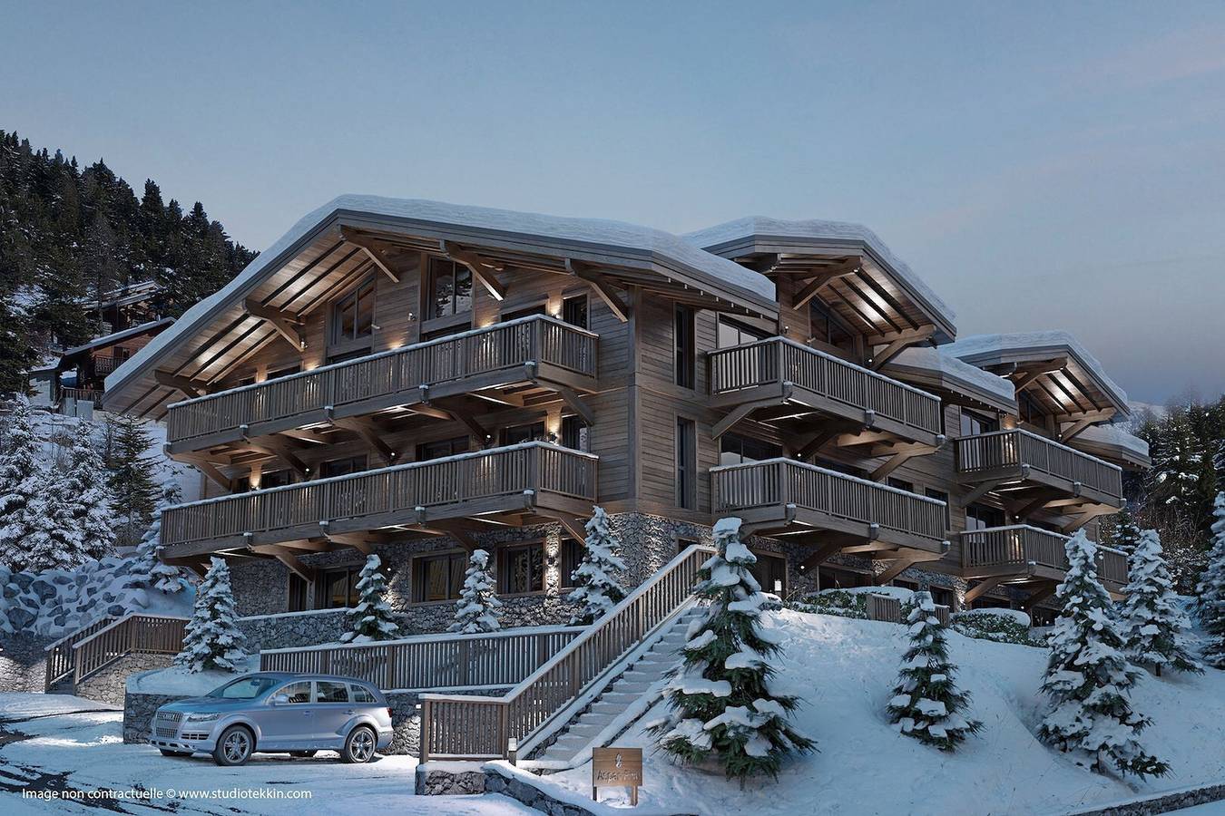 Ganze Wohnung, Ferienwohnung "Aspen Park 106" mit privater Terrasse und Wlan in Auron, Saint-Étienne-de-Tinée