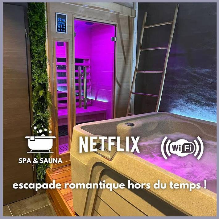 Gîte pour 2 personnes, avec jacuzzi et sauna à Laveline-devant-Bruyères