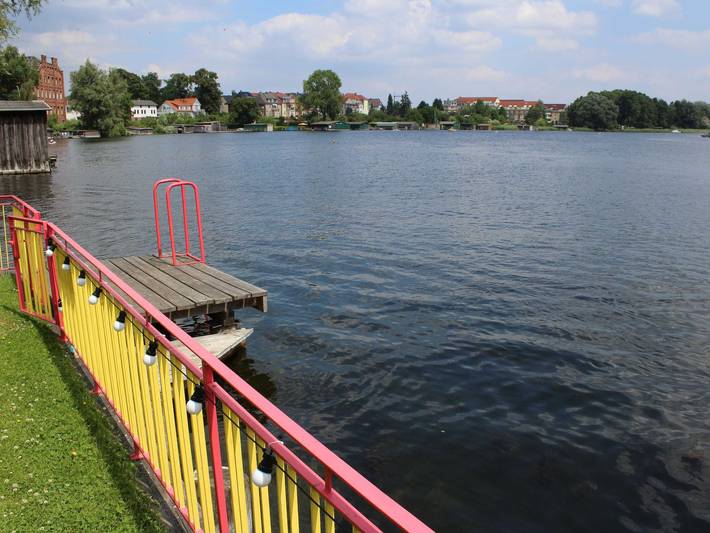 Ferienwohnung für 4 Personen, mit Garten und Seeblick am Fleesensee - 3