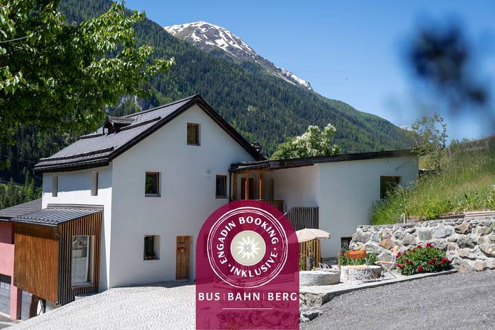 Studio für 2 Personen, mit Balkon in Ardez
