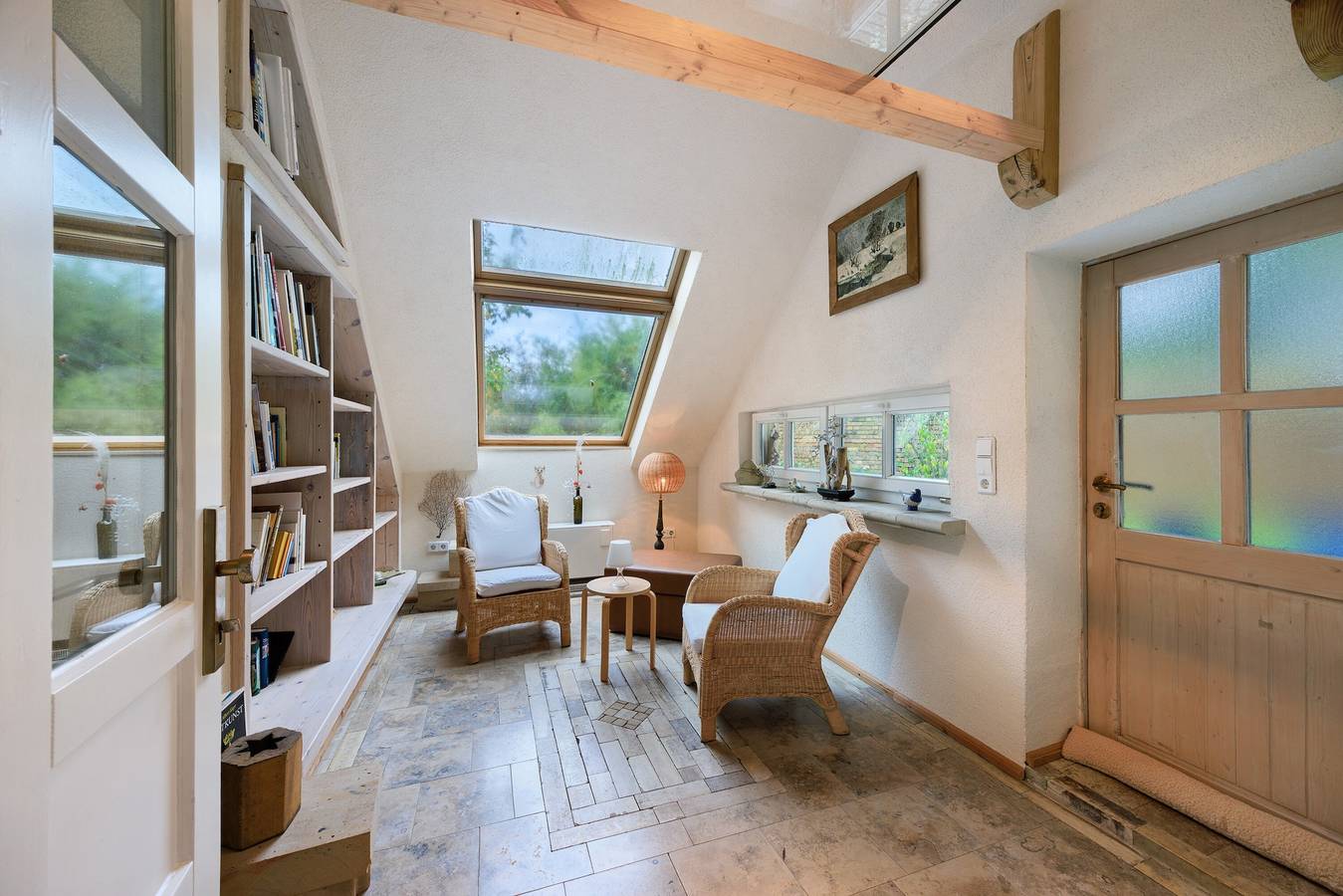 Ferienhaus 'Das Künstlerhaus - dein Sommerhaus' mit privater Terrasse, privatem Garten und Wlan in Sandersdorf-Brehna, Anhalt - Bitterfeld