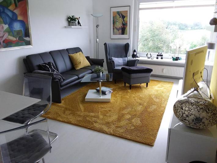 Ferienwohnung für 2 Personen, mit Balkon und Seeblick sowie Ausblick in Schausende - 2