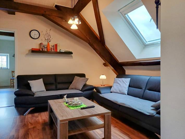 Apartamento entero, Apartamento 'Ferienwohnung Katharina' con terraza compartida y Wi-Fi in Laufeld, Bernkastel-Kues y alrededores
