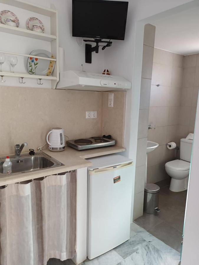 Basic Double Room with Sea View in Agia Anna, Naxos