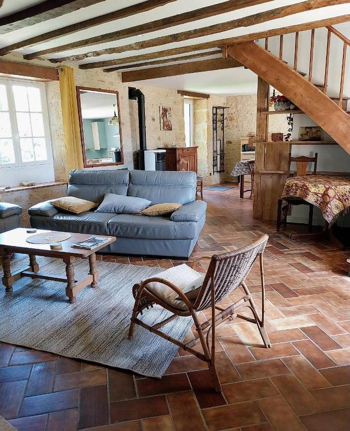 Location de vacances pour 8 personnes, avec vue et jardin, animaux acceptés à Sainte-Nathalène - 3