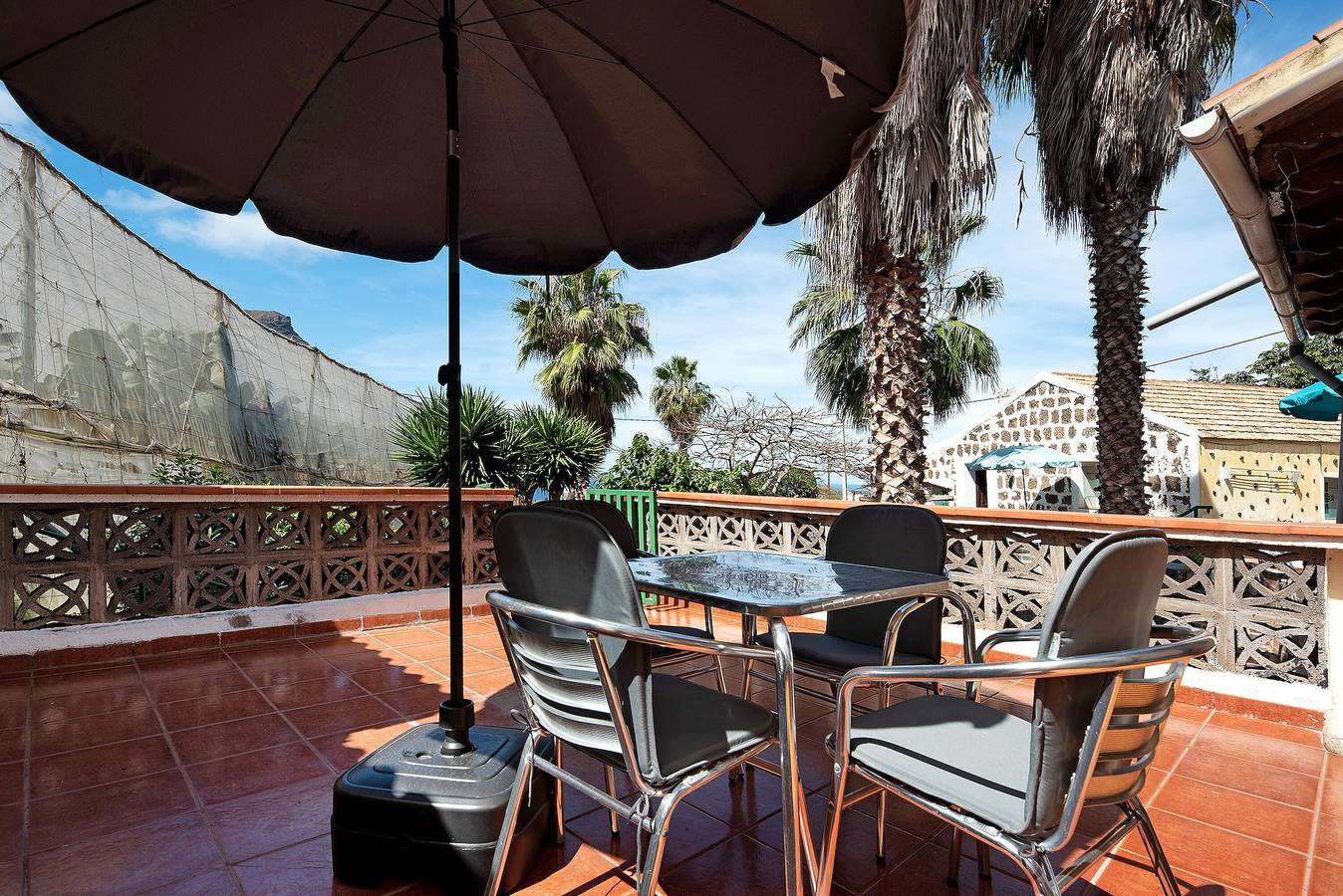 Haustierfreundliches 'Casa El Cardon B2' mit Meer- und Bergblick, Terrasse und Wlan in Buenavista del Norte, Teneriffa Nord