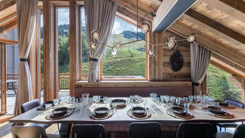 Gîte pour 13 personnes, avec balcon dans Courchevel 1550 - 4