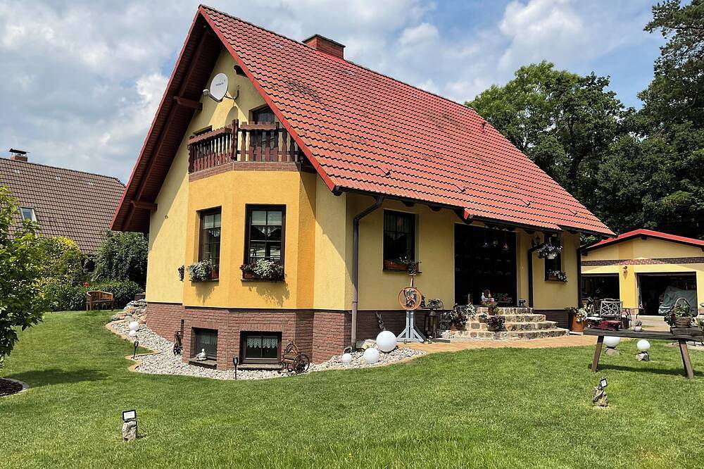 Ganze Wohnung, Moderne Fewo in ruhiger Lage am Radweg gelegen mit Gartennutzung in Murchin, Vorpommern Greifswald