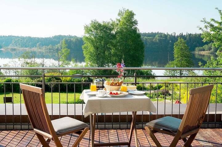 Ferienwohnung für 2 Personen, mit Terrasse und Garten sowie Sauna - 1