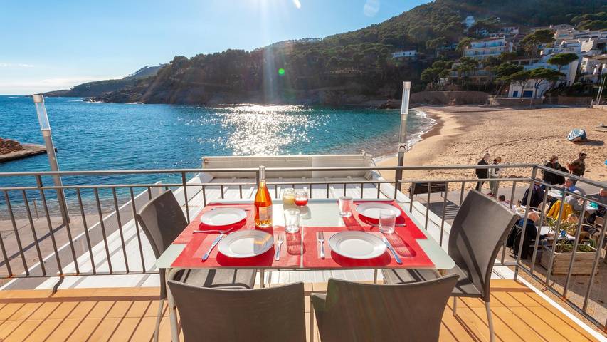 Ferienwohnung für 5 Personen, mit Balkon und Terrasse in Tamariu - 2