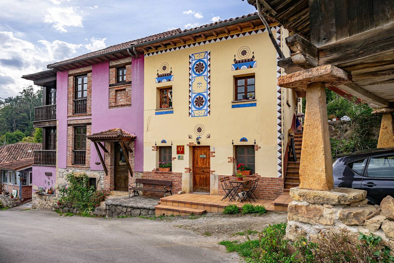 Ganze Wohnung, Ferienwohnung 'Florenta A1' mit Bergblick, privater Terrasse und Wi-Fi in Cangas de Onís, Costa Verde (Spanien)