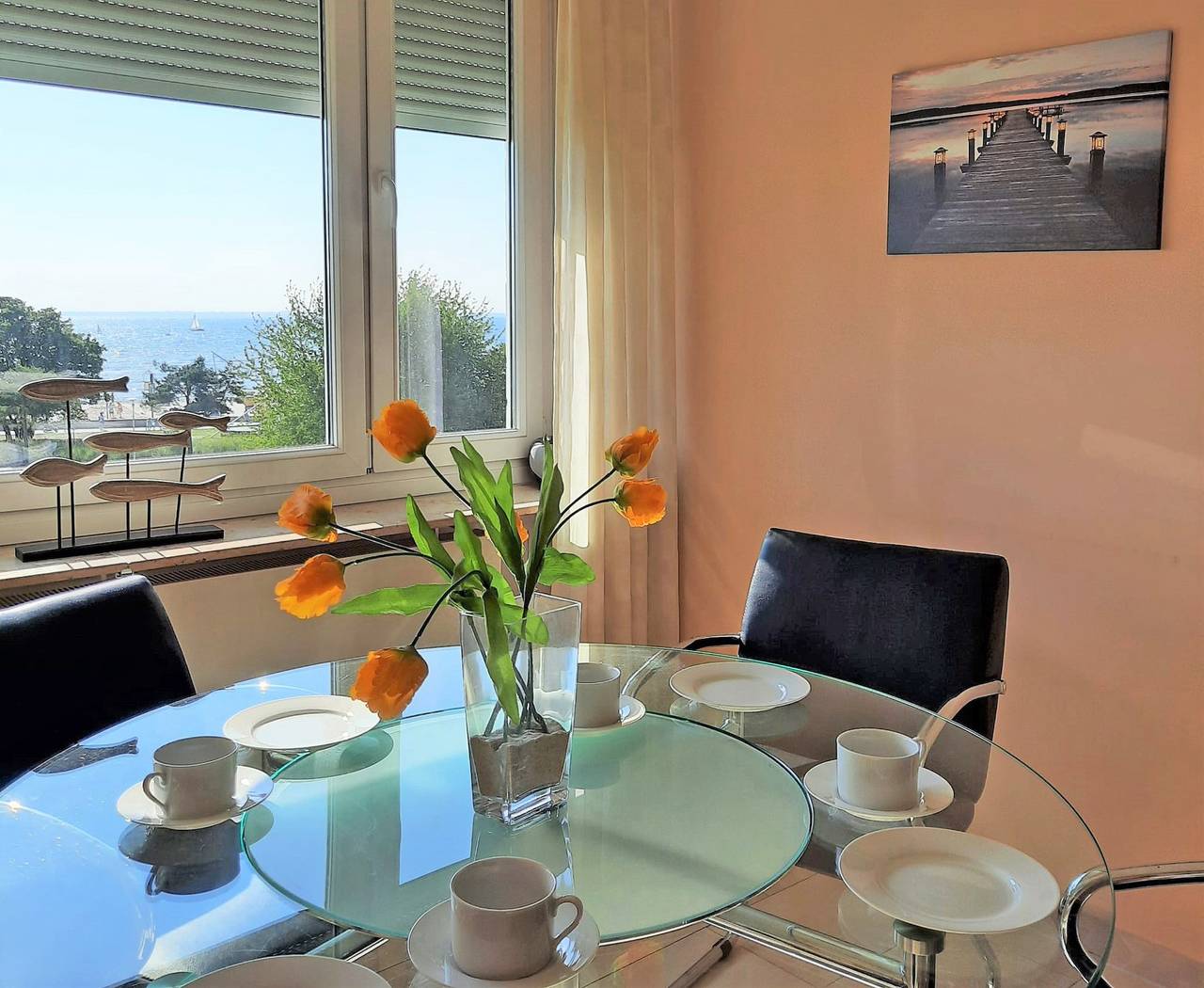 Apartamento vacacional entero, Apartamento de vacaciones para 4 personas con sauna in Grömitz, Distrito de Holstein Oriental