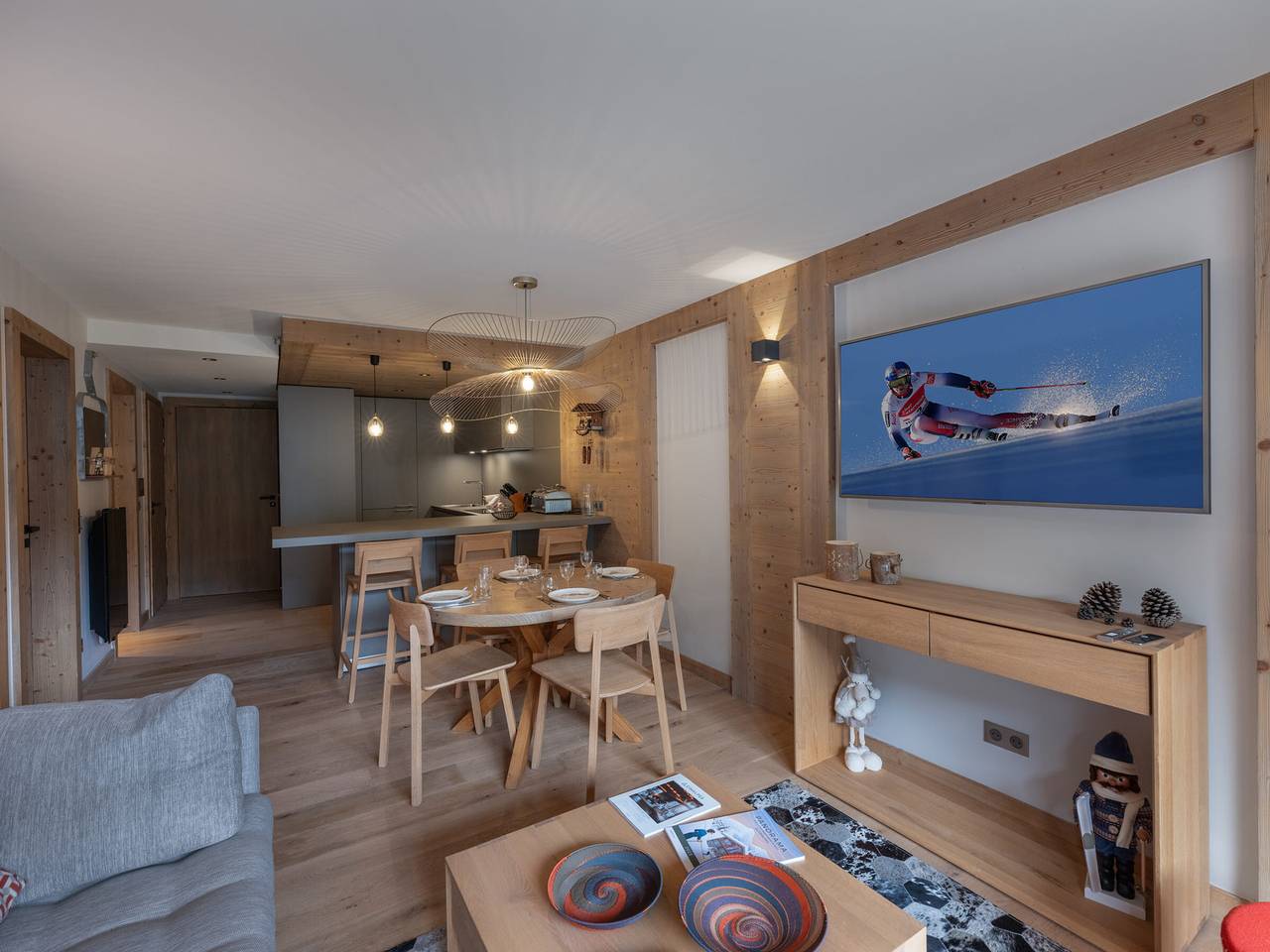 Ganze Wohnung, Wunderschöne Wohnung im Herzen von Courchevel mit Wellnesszugang in Saint-Bon-Tarentaise, Les Trois Vallées