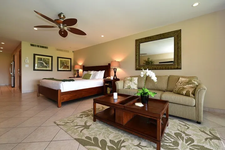 Vacation apartment for 2 people, with hot tub and yard as well as balcony and pool - 1