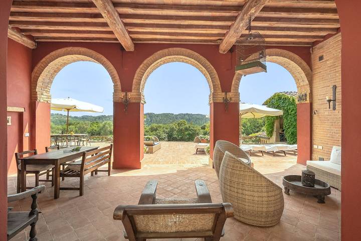 Villa für 10 Personen, mit Sauna und Garten sowie Terrasse, mit Haustier - 1