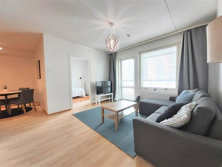 Ferienwohnung für 3 Personen, mit Balkon und Sauna
