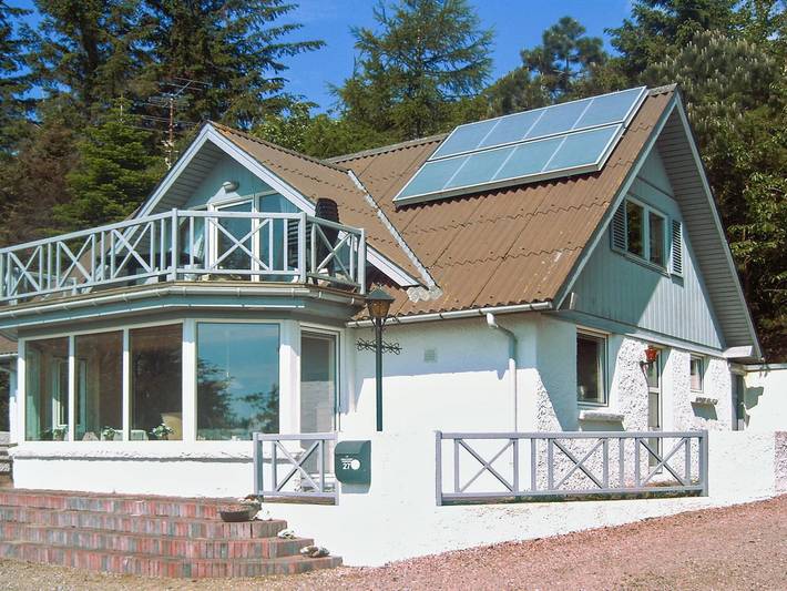 Ferienhaus für 7 Personen, mit Whirlpool und Terrasse sowie Sauna, mit Haustier