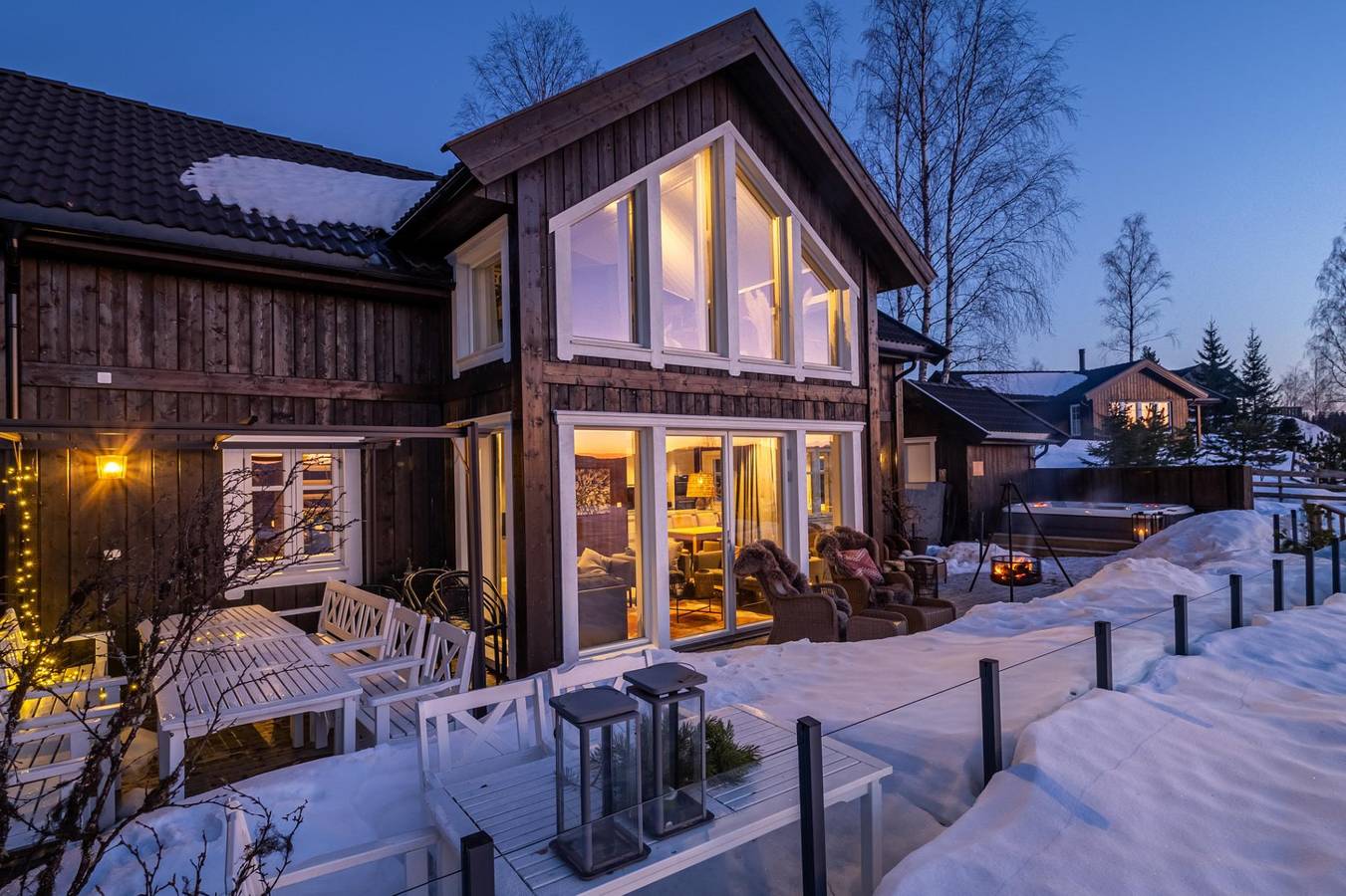 Mjøsli Lodge - 30 min fra Osl - Jacuzzi - utsikt in Stange