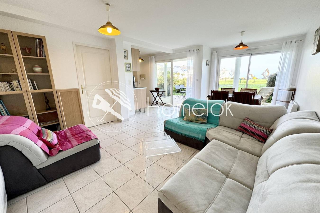 Appartement entier, Bel appartement face à la mer – Terrasse et jardin in Larmor-Plage, Côte des Mégalithes