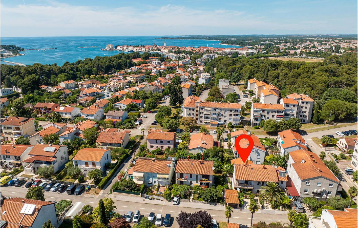 Gemütliche Ferienwohnung mit Terrasse, WLAN und 1,5 km zum Strand in Poreč, Grad Poreč
