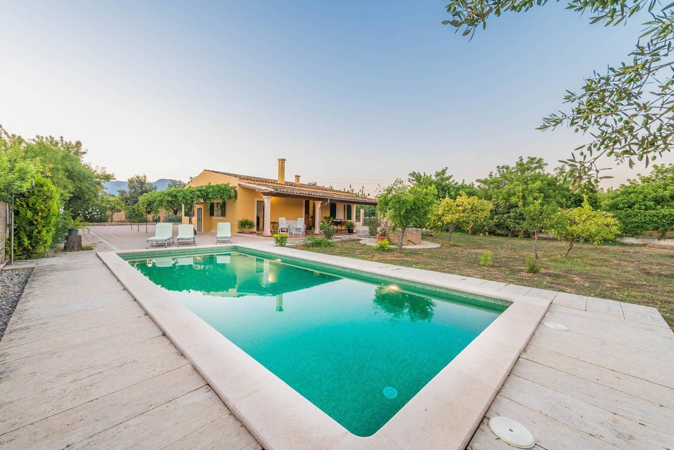 Can Moscari - Ferienhaus mit privaten Pool in Inca. Wifi gratis in Inca, Mallorca Inselmitte