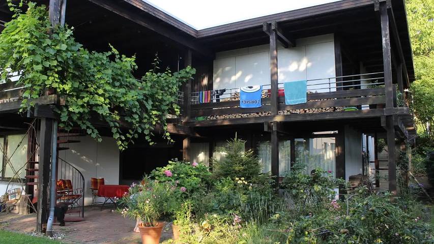 Ferienwohnung für 3 Personen, mit Garten