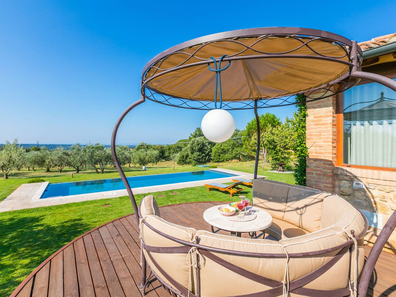 Podere Boscherini in Riparbella, Etruskische Küste