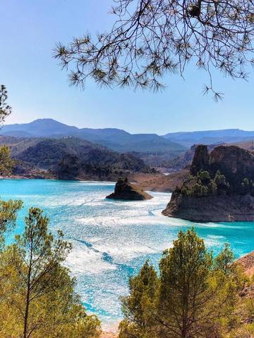 Casa rural para 10 personas, con terraza y vistas además de piscina y jardín en Provincia de Albacete