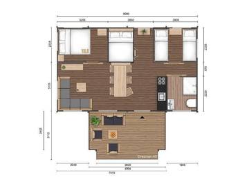 Glamping voor 7 Personen in Manhay, Provincie Luxemburg, Afbeelding 1