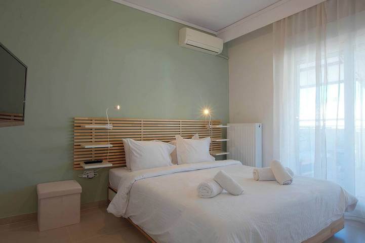 Appartement entier, Nouvel appartement cosy avec balcon proche du métro Analipsi in Analipsi (Thessalonique), Région de Thessalonique