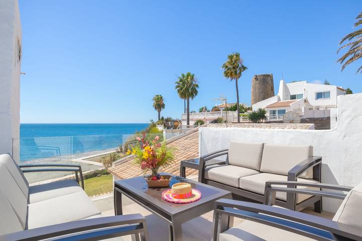 Ferienhaus für 6 Personen, mit Garten und Pool an der Costa del Sol