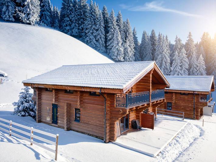 Chalet für 6 Personen, mit Balkon und Terrasse sowie Garten im Bezirk Hermagor