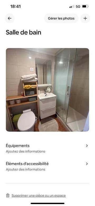 Gîte pour 2 personnes à Tremblay-en-France