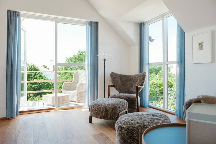 Ferienhaus mit Meerblick für 6 Personen, mit Garten und Terrasse, kinderfreundlich in Skagen - 4