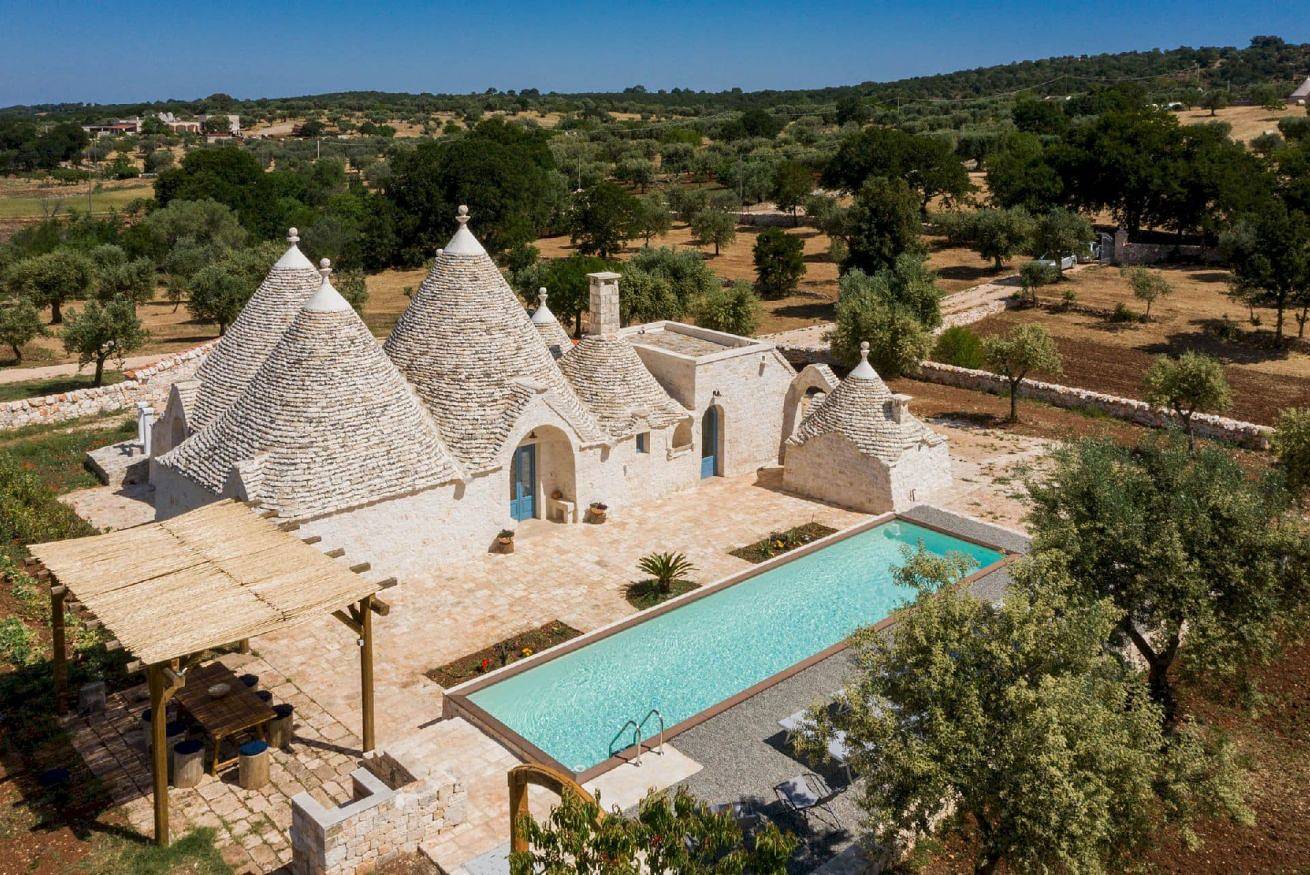 Trullo per 6 Persone in Monopoli, Valle D'Itria