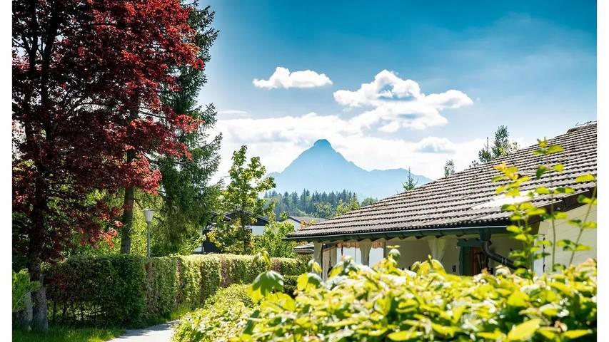 Ferienhaus für 5 Personen, mit Garten und Pool am Weißensee