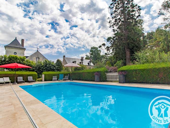 Gîte pour 4 personnes, avec terrasse et piscine à La Ménitré - 2