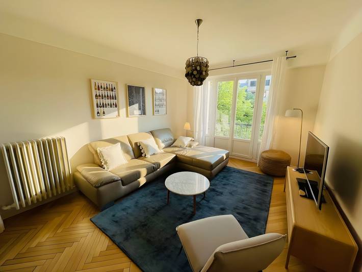 Gîte pour 4 personnes, avec Balcon et Terrasse à Reims